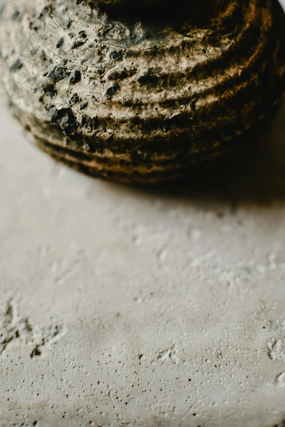 Cement Bud Vase