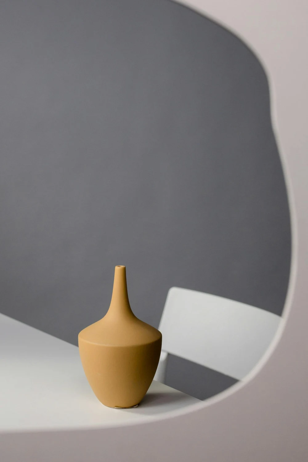 Cement Bud Vase