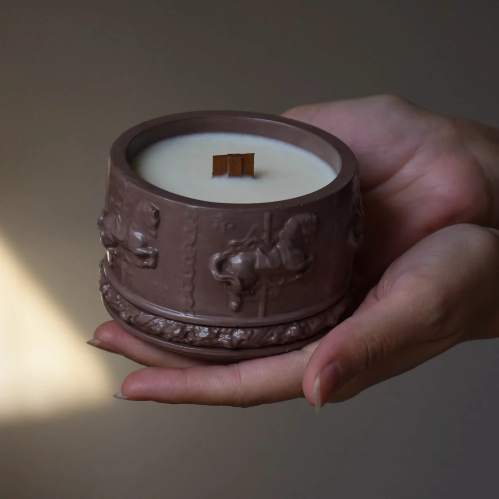 Carousel Glow Candle